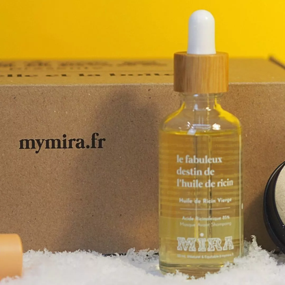 Huile de ricin pure 30ml – Cheveux, cils, ongles – Fortifiante & pousse