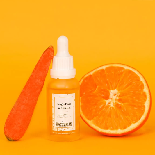 Sérum de nuit éclat 9% Vitamine C – Anti-âge, teint uniforme – 30ml