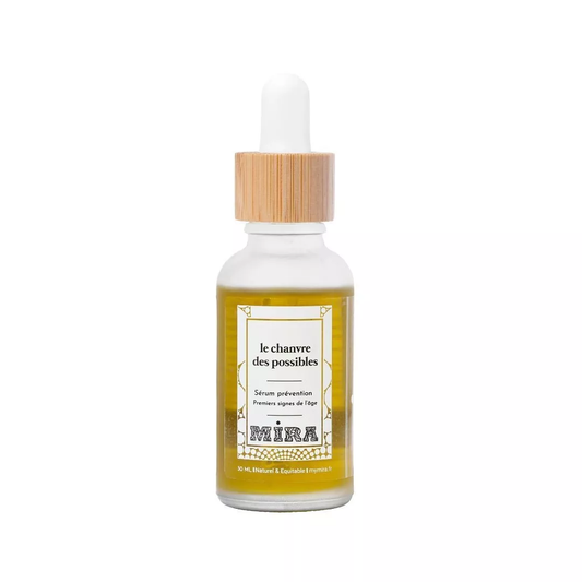 Sérum anti-âge naturel au Chanvre bio – Imperfections et élasticité – 30ml