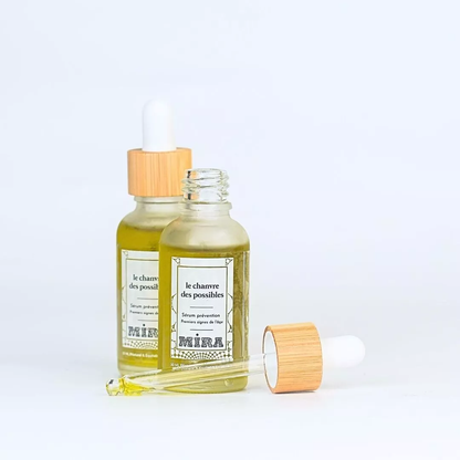 Sérum anti-âge naturel au Chanvre bio – Imperfections et élasticité – 30ml