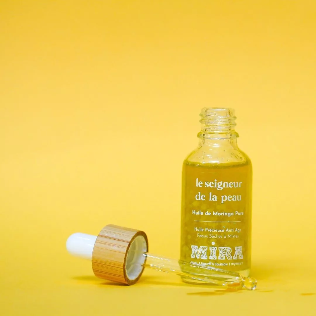 Huile de Moringa pure – Anti-âge, nourrissante et assouplissante – 50ml