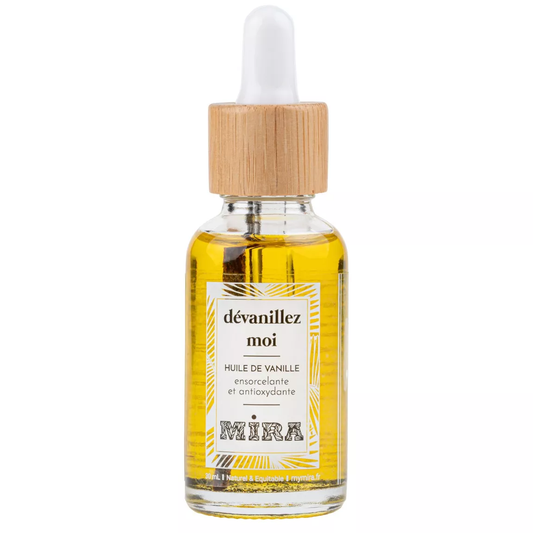 Huile sèche de vanille et jojoba – Anti-âge, sébo-régulatrice et purifiante – 30ml