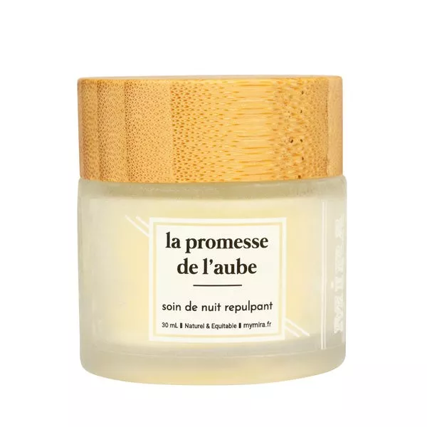 La Promesse de l'Aube – Baume de nuit réparateur et régénérant à l'huile de coco et baobab – 30ml