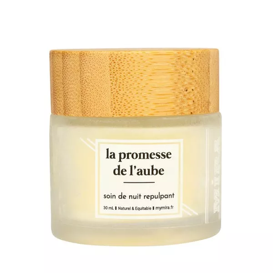 La Promesse de l'Aube – Baume de nuit réparateur et régénérant à l'huile de coco et baobab – 30ml