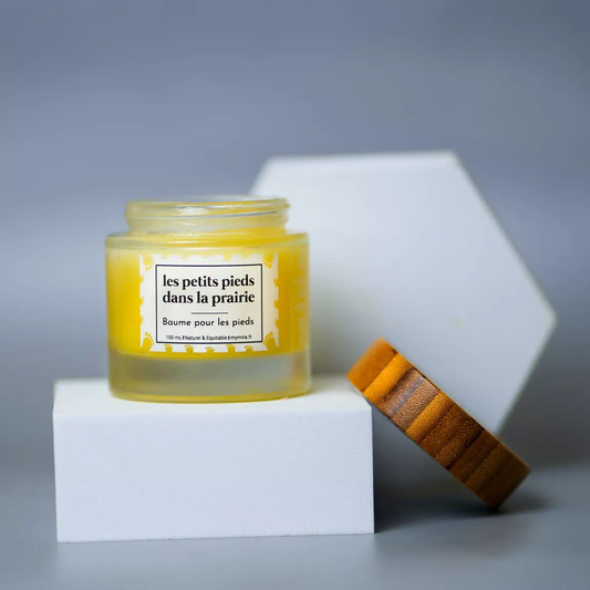 Baume Pieds Secs - Les Petits Pieds dans la Prairie - 100ml - Nourrissant, réparateur, naturel