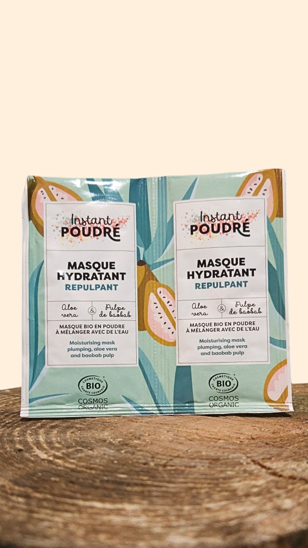 Masque Bio Hydratant Repulpant INSTANT POUDRE – Hydratation & Éclat | Soin Naturel Visage